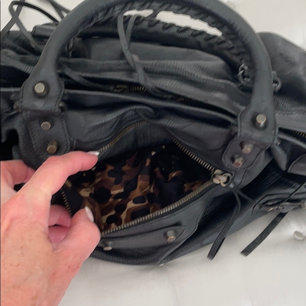 Balenciaga Paris 10th Anniversary Lizard Handbag